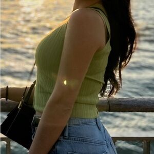 Zara Stretchy ribbed tank